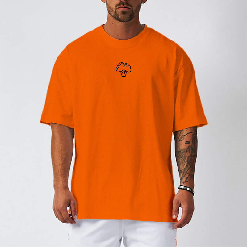 Oversize Mesh Quick Dry Workou - Muscle Tee Workout recension och pris