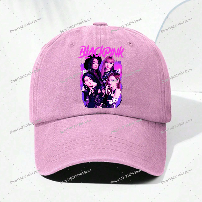BlackPink Hip Hop Baseball Cap - Mens Fashion Caps recension och pris