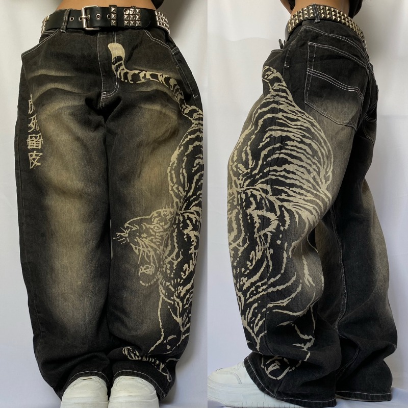 2025 Fashion New Oversized Pat - Men'S Fashion Jeans 2025 recension och pris
