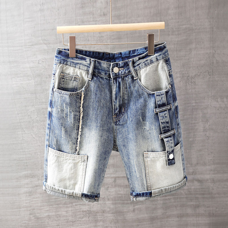 Men's Short Jeans Pants with P - Men'S Fashion Jeans recension och pris