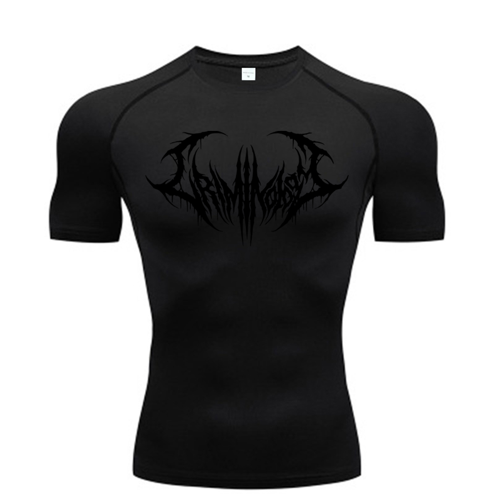 Men's Quick Dry Compression Gy - Muscle Tee Workout recension och pris