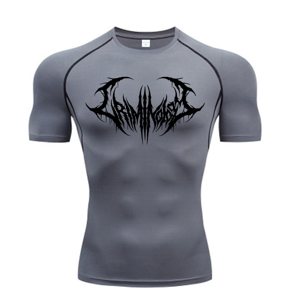 Men's Quick Dry Compression Gy - Muscle Tee Workout recension och pris