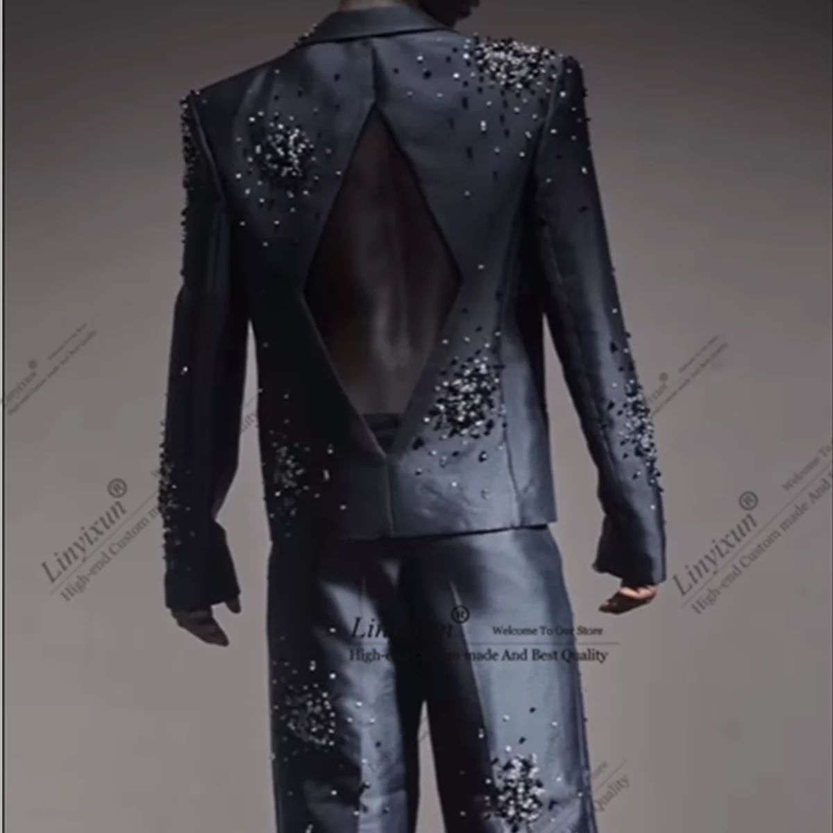 Shiny Design Version Stones Tu - Mens Fashion Trajes recension och pris
