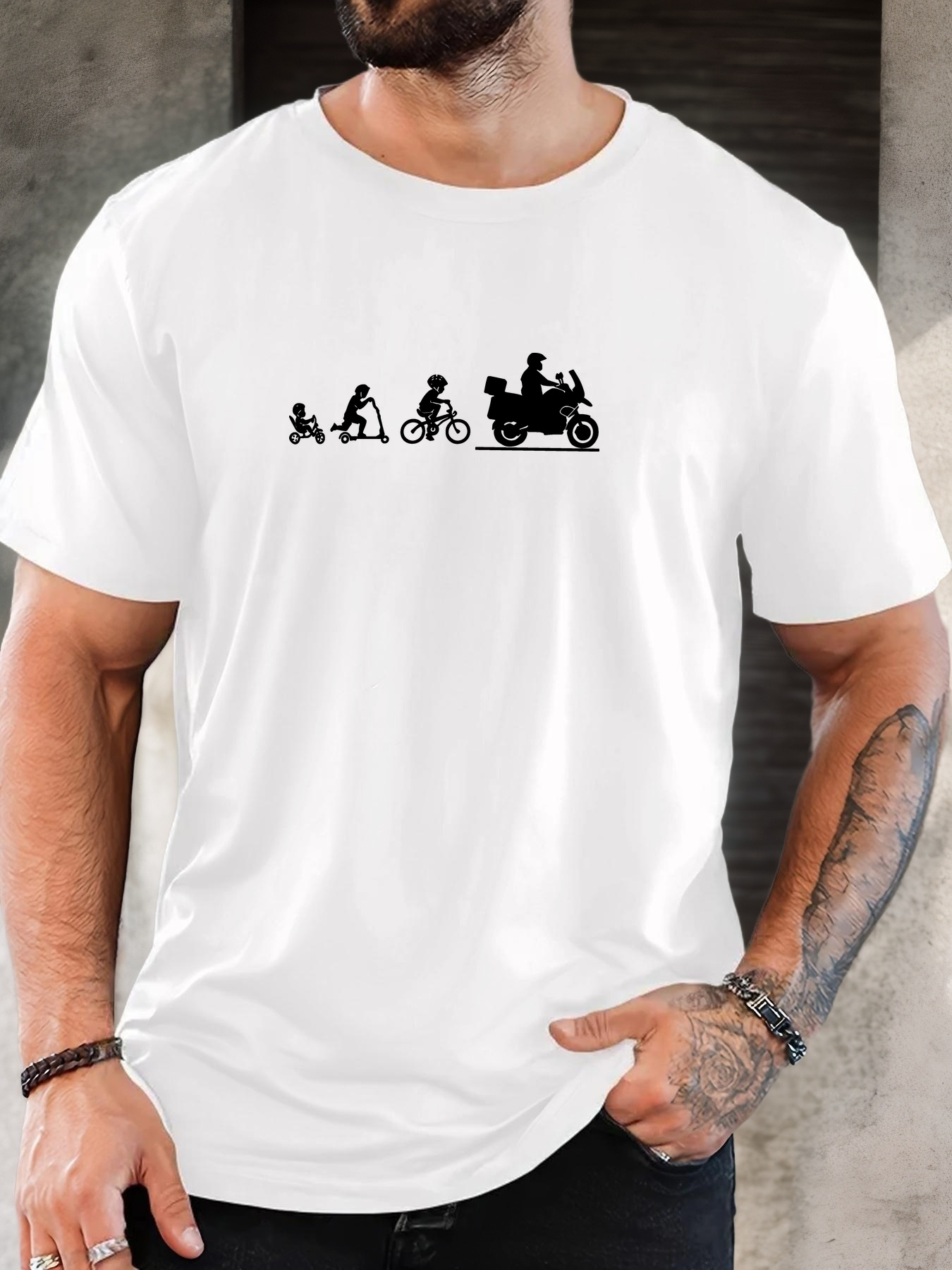 Fashion Mens Black Basic Tee D - Men'S Fashion Evolution recension och pris