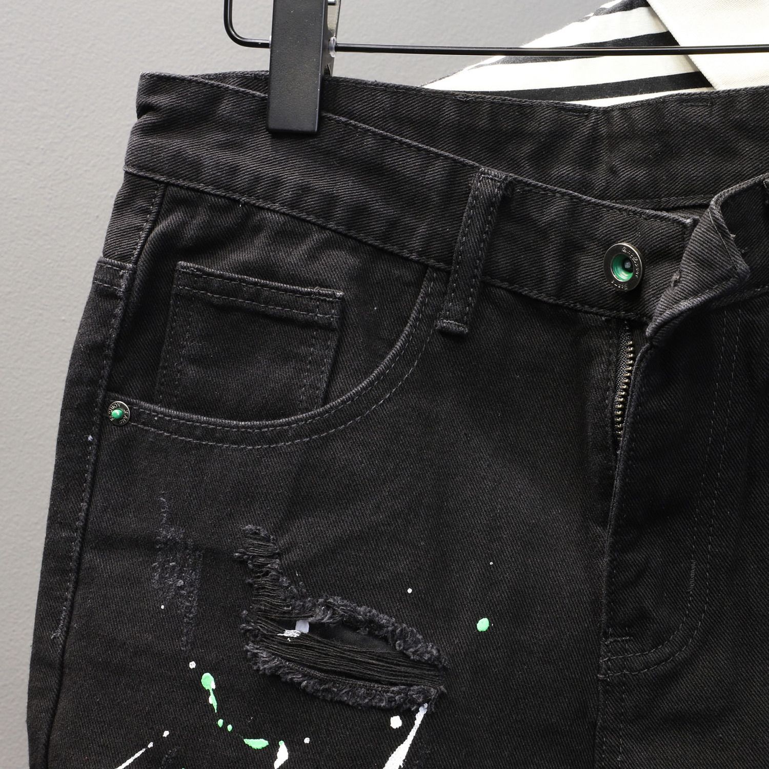 Skinny Short Jeans Pants for M - Men'S Fashion Jeans recension och pris