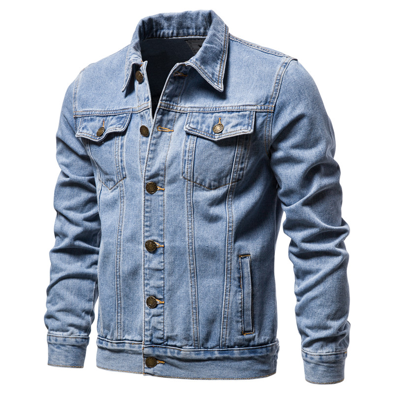 2025 Autumn Men Solid Denim Ja - Men'S Fashion Jeans 2025 recension och pris