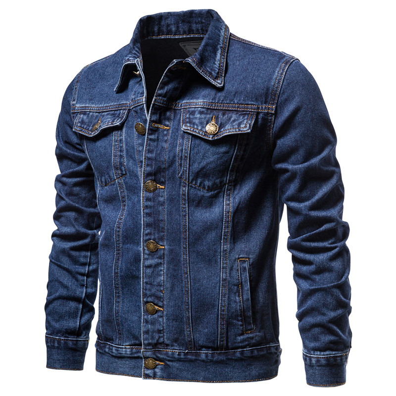 2025 Autumn Men Solid Denim Ja - Men'S Fashion Jeans 2025 recension och pris