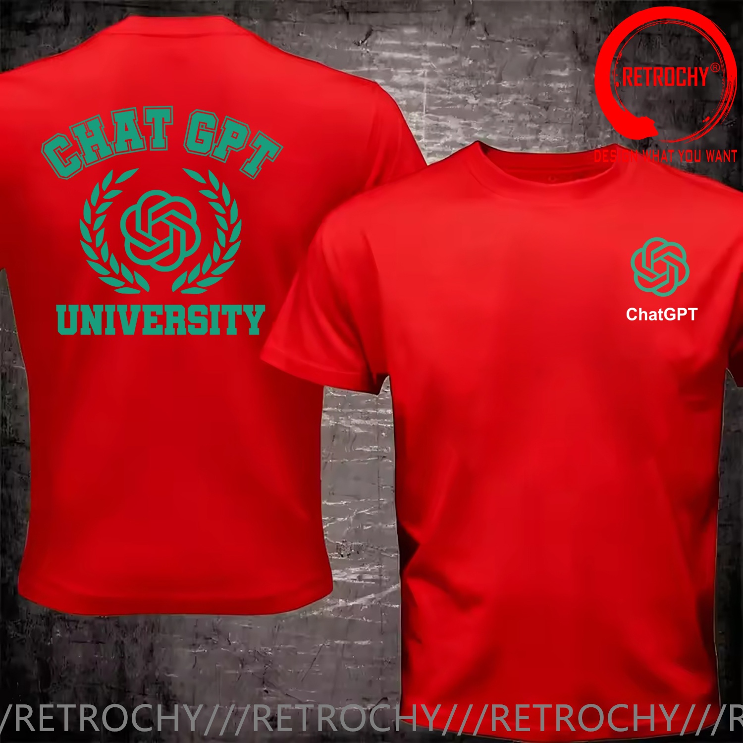 Funny Design ChatGPT Universit - Men'S Fashion University recension och pris