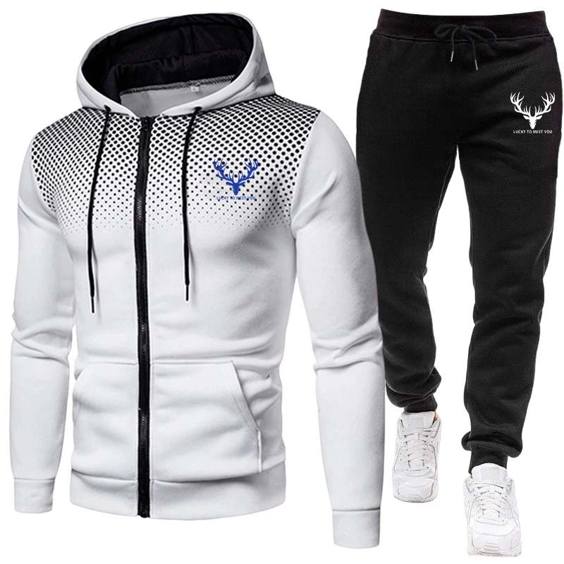 2026 New Arrival Men's Set Zip - Jogger Sweatpants Men recension och pris