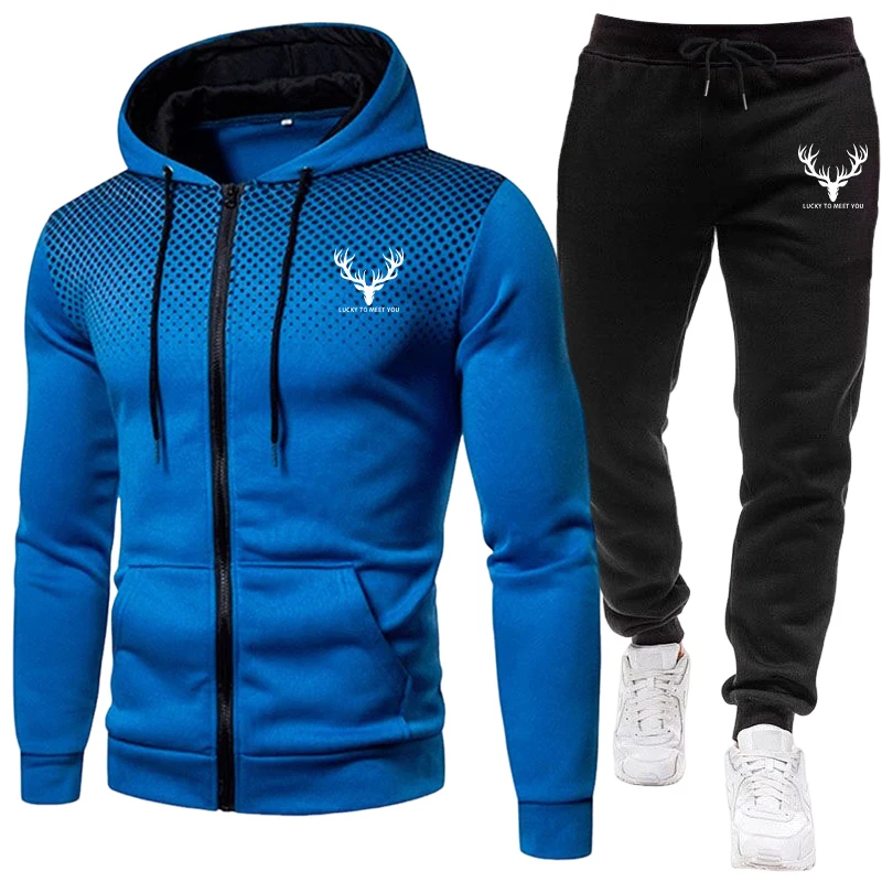 2026 New Arrival Men's Set Zip - Jogger Sweatpants Men recension och pris