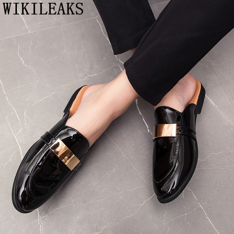 Black Half Shoes For Men Paten - Mens Fashion Zapatos recension och pris