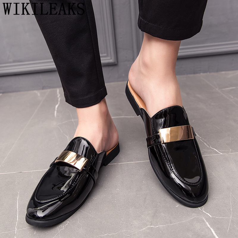 Black Half Shoes For Men Paten - Mens Fashion Zapatos recension och pris