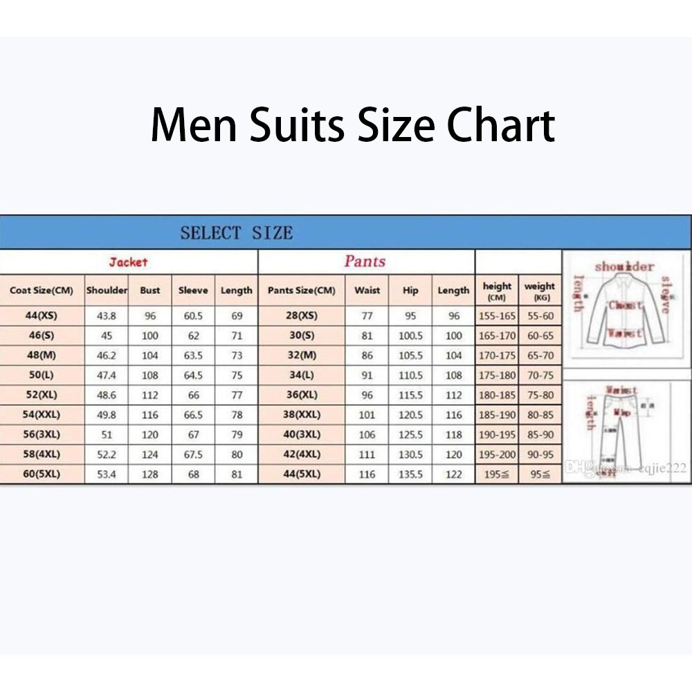 Black 2 Pieces Men's Suit Doub - Mens Fashion Trajes recension och pris