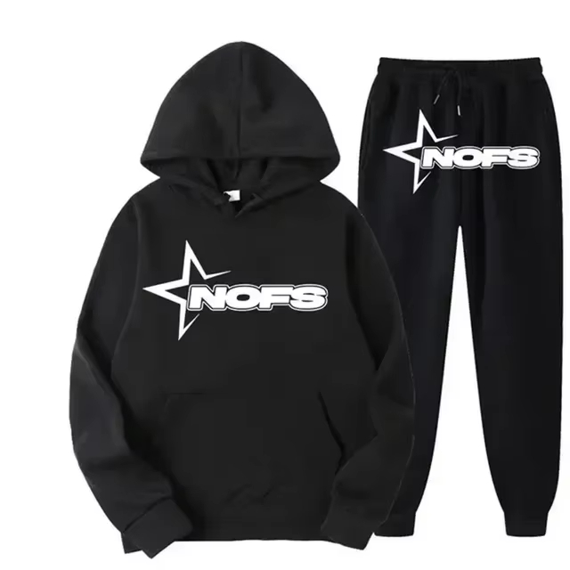2026 Streetwear Men Hooded Swe - Jogger Sweatpants Men recension och pris