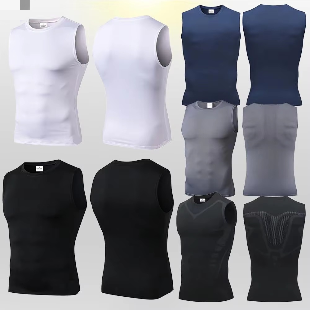 Compression Tank Top Mens Gym  - Muscle Tee Workout recension och pris