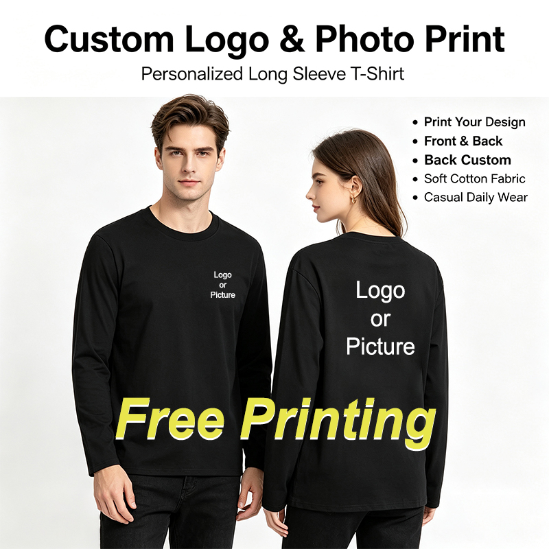 Customized Cotton Long Sleeve  - Quality Men'S Fashion recension och pris