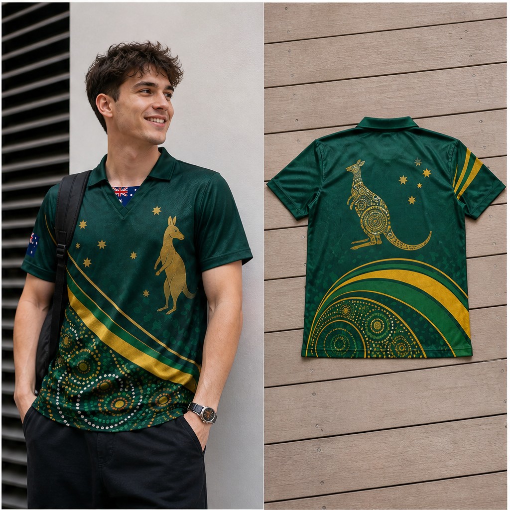 Mens Australia Kangaroo Star S - Mens Fashion Australia recension och pris