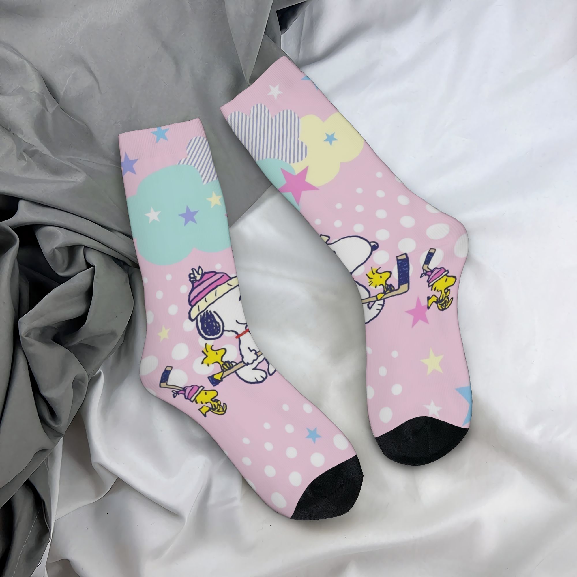 Cartoon Cute S-Snoopys Socks M - Men'S Fashion Youtube recension och pris