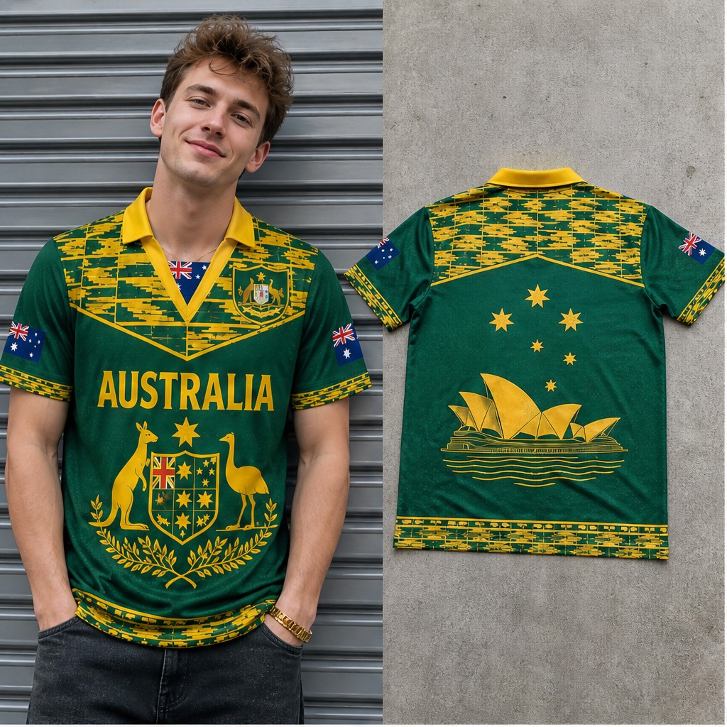 Mens Australia Ornate Kangaroo - Mens Fashion Australia recension och pris